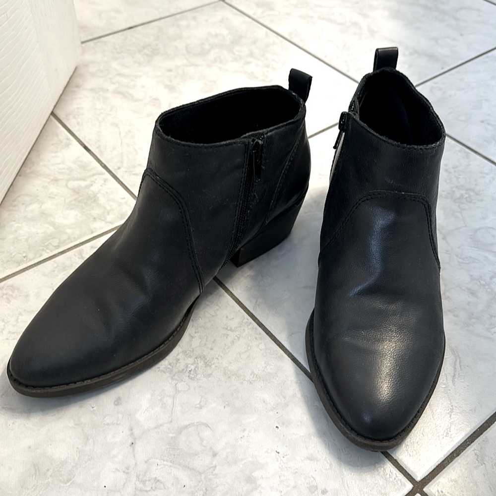 Lucky Brand Leather Booties